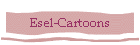 Esel-Cartoons von Heide